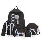 4Pcs Satchel Backpack