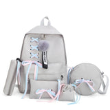 4Pcs Satchel Backpack