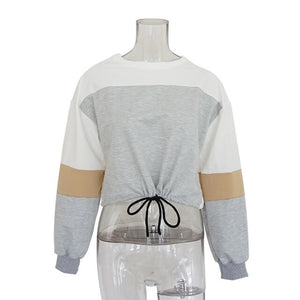 O-Ring Zip Front Cut And Sew Sweatshirt